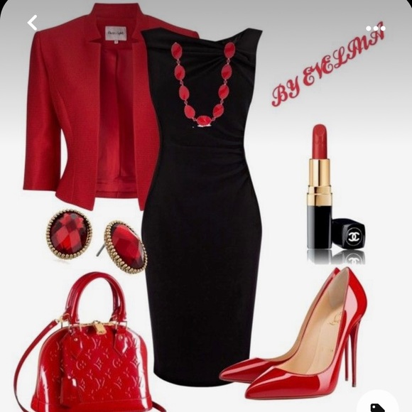 HOST PICK 🎉🎊Jones & CO, Black Ribbed Knit Dress!❌❌SOLD - Picture 15 of 15